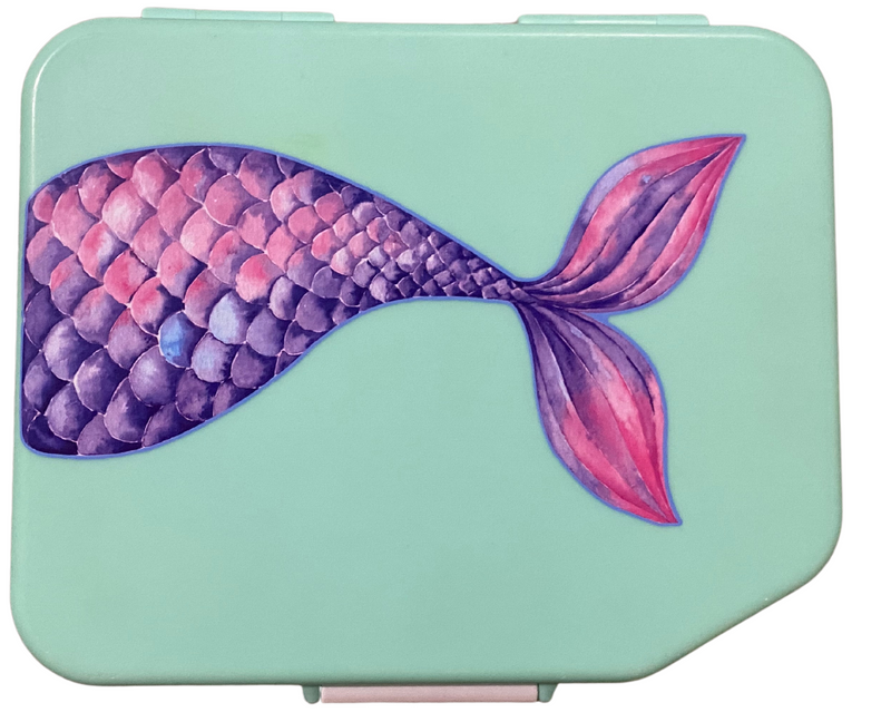 Mermaid Tail - Lunchbox UV coated waterproof sticker