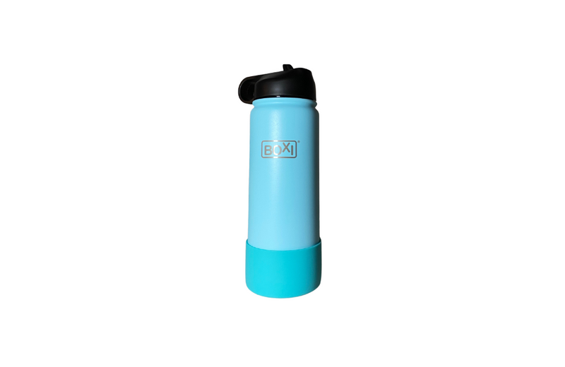 Double wall stainless steel drink bottle (350ml) - Sky Blue