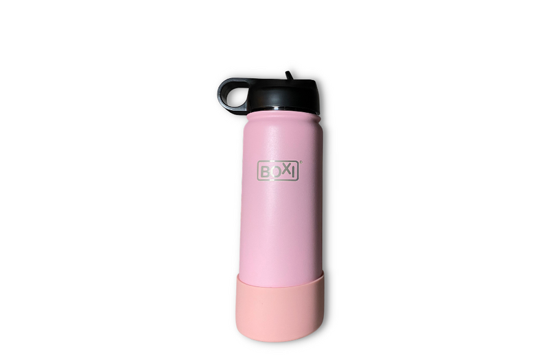 Double wall stainless steel drink bottle (350ml) - Strawberry Ice cream (Pink)