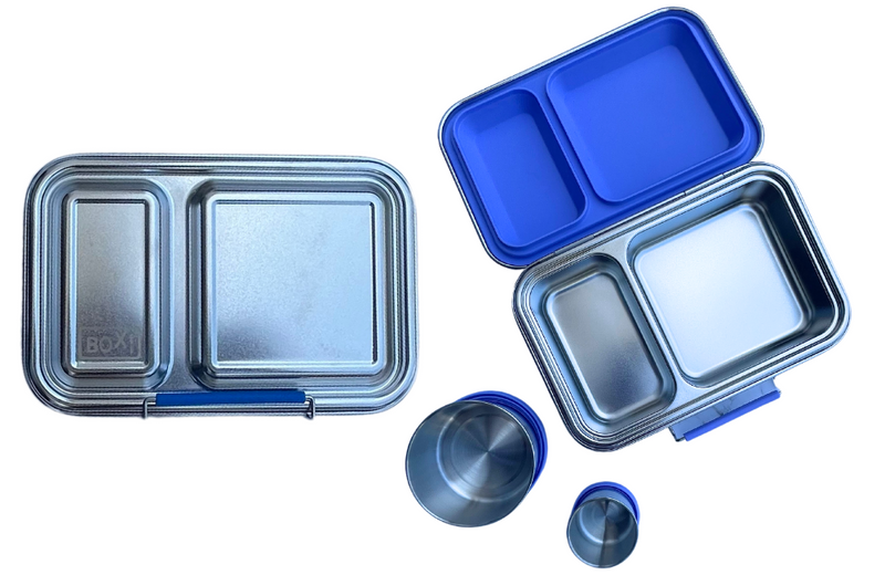 Medium Stainless Steel Bento Box - Royal Blue