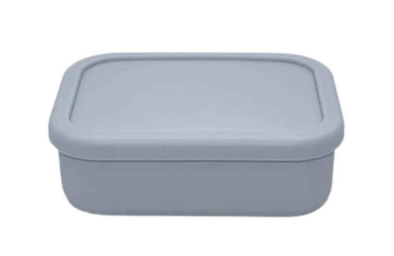 Medium Silicone Bento Box - Silver Dust