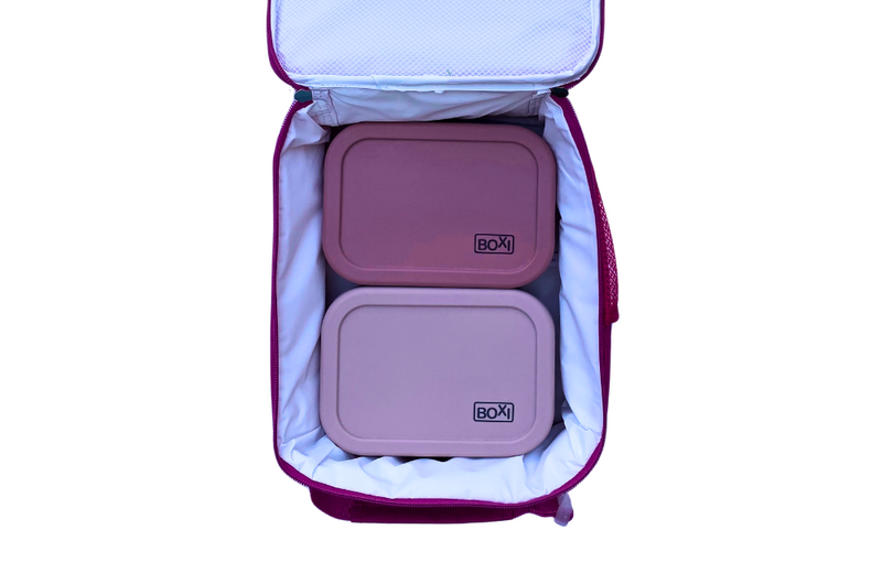 Insulated Lunch Bag - Bright Pink