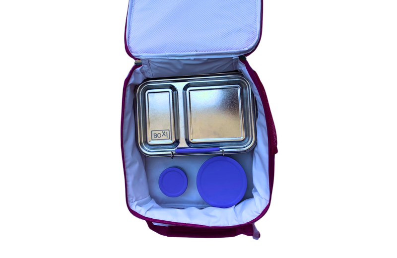Insulated Lunch Bag - Bright Pink