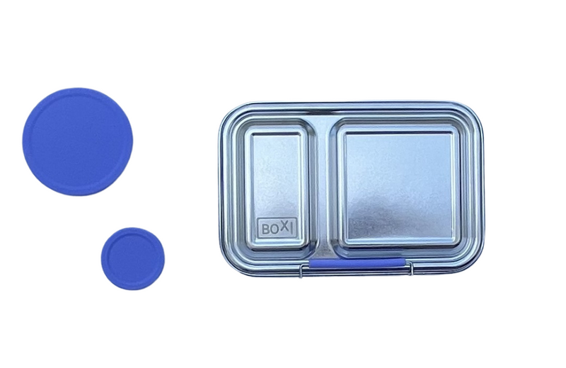 Medium Stainless Steel Bento Box - Royal Blue