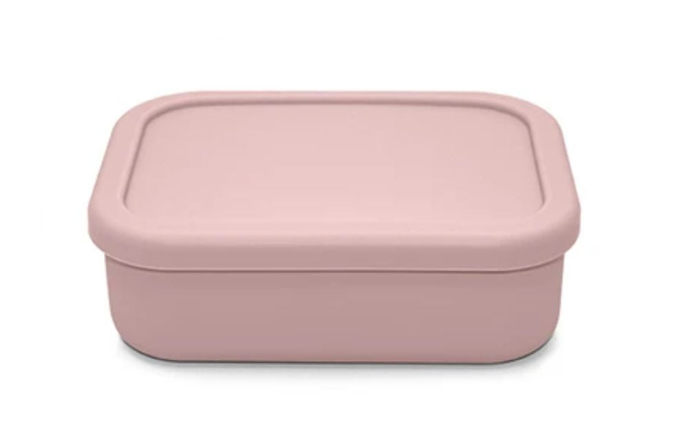 Medium Silicone Bento Box - Pale Mauve