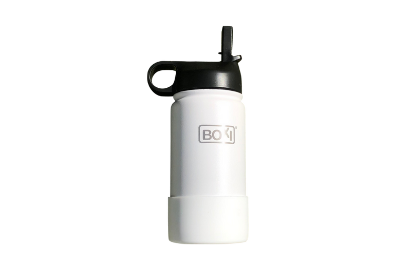 Double wall stainless steel drink bottle (500ml) - White