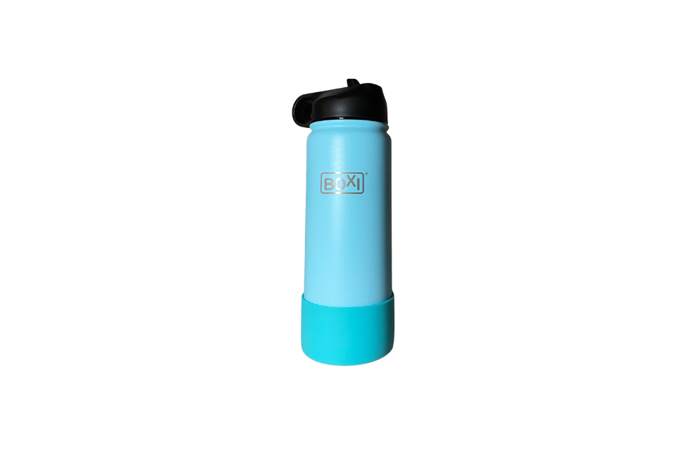 Double wall stainless steel drink bottle (500ml) - Blue