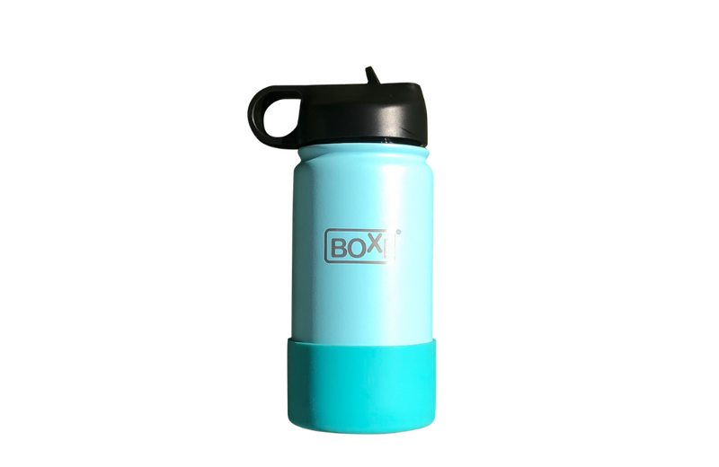 Double wall stainless steel drink bottle (350ml) - Sky Blue