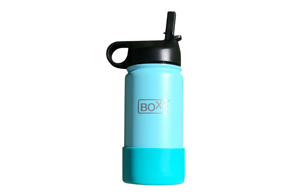 Double wall stainless steel drink bottle (350ml) - Sky Blue