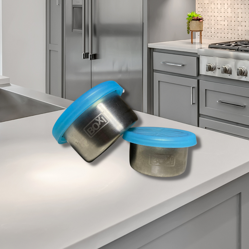 Boxi Snack Pots - Blue