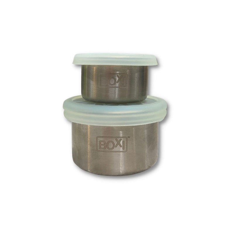 Boxi Snack Pots - Transparent light green