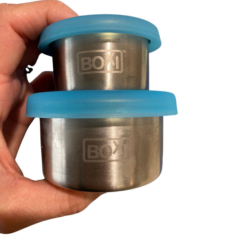 Boxi Snack Pots - Blue – Boxi Australia