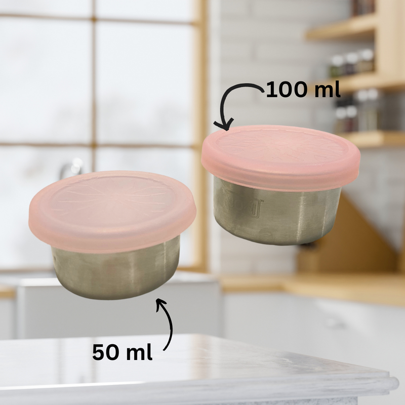 Boxi Snack Pots - Pink