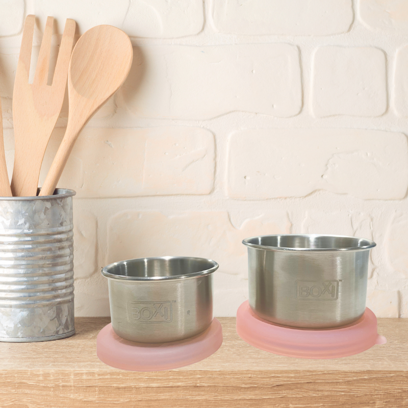 Boxi Snack Pots - Pink