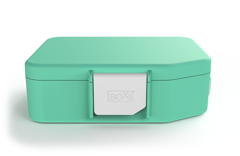 Boxi Cool Lunchbox with ice panel - 'Bleached Sand'