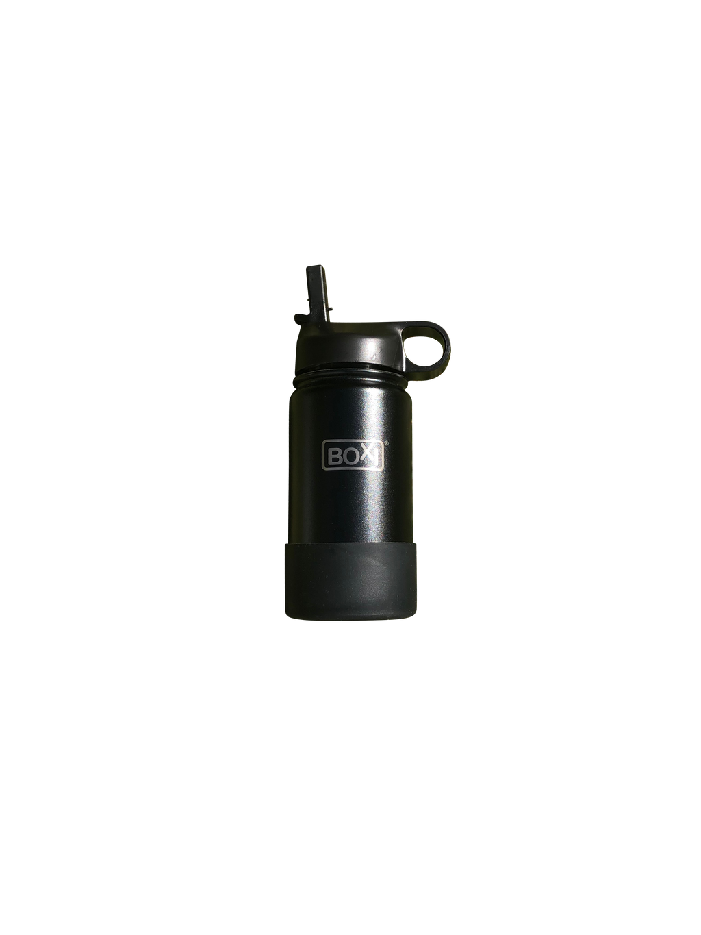 Double wall stainless steel drink bottle (350ml) - Black