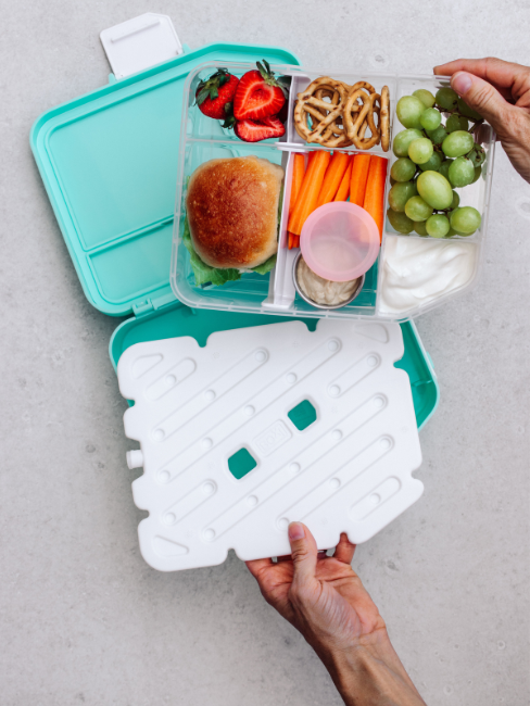 Boxi Cool Lunchbox with ice panel - 'Aqua Ice'