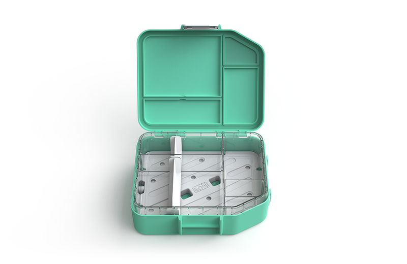 Boxi Cool Lunchbox with ice panel - 'Aqua Ice'