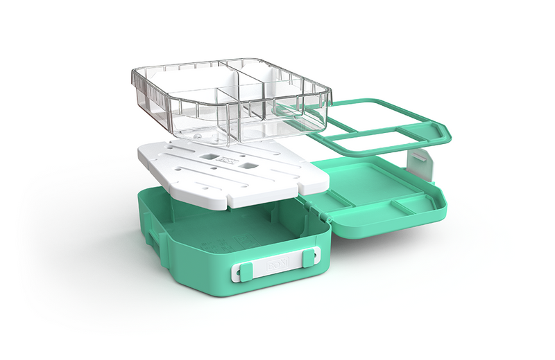 Boxi Cool Lunchbox with ice panel - 'Aqua Ice'