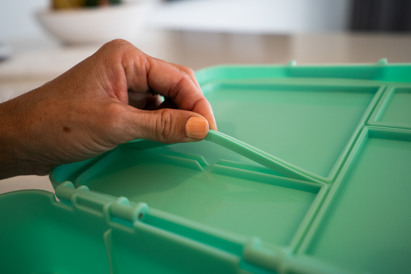 Boxi Cool Lunchbox with ice panel - 'Blueberry Jam'