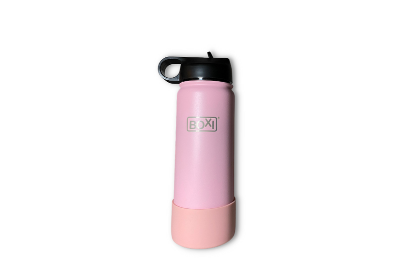 Double wall stainless steel drink bottle (500ml) - White